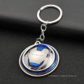 2021 Vente chaude Spinning Shield Heroes Ironman Spiderman Captain America Pendentif Keychain Key Ring Charm